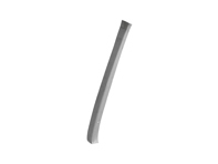 Interior B-Pillar upholstery plate. Porsche 911 1968-89 Coupe - 1681901170, 1681901180, 90150224500, 90150224600, 90150224500GRV, 90150224600GRV, 591040-1 - PP210IL, P210IL, PP210IR, P210IR