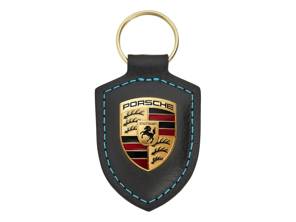 Porsche Wappen Schlüsselanhänger Ladeservice, Schwarz. - WAP0503570RCHS