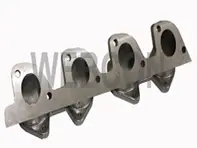 Collecteur d'admission en fonte d'aluminium pour s'adapter à 2 carburateurs DCOE ou corps de papillon Alpha au moteur Porsche 924 2.0 4 cylindres - MI9007