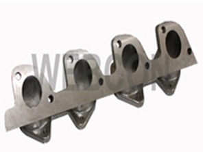 Einlasskrümmer aus Gussaluminium für 2 x DCOE-Vergaser oder Alpha-Drosselklappengehäuse für Porsche 924 2.0 4-Zylinder-Motor - MI9007