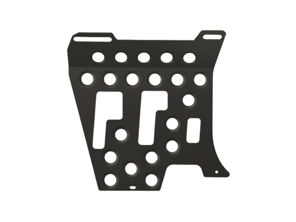 Aluminium vloerplaat bestuurderszijde RHD Coupé. Porsche 911 coupé 1969 tot 1989 - 90155106224, 91155106220, 91155106221, 91155107501 - SL-FB-21-B - RHD