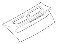 Entenschwanz-Heckspoiler im klassischen Look. Porsche 997.2 - 99751222507