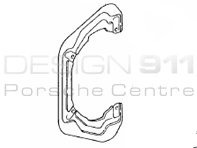 Brake disc cover plate Rear. Porsche 996 / 997 - 99635280103