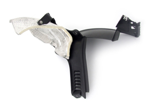 Eckhalterung für hintere Stoßstange. Porsche 987.2 Boxster / Cayman - 98750563103, 98750563203, 98750563211, 98750563111