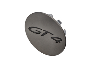 Enjoliveur GT4, Platine satiné-mat. Porsche Caïman GT4 - 9P2601147OB5