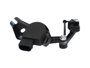 Niveauregulierungssensor mit Gestänge für Vorderradaufhängung. Porsche 955 Cayenne / 957 Cayenne - 95534107620, 95534107621, 95534107520, 95534107521 - RH-5052, RH-5051