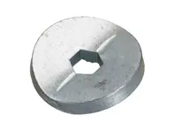 Slotplaat voor handremkabel. Porsche 356 - 64424228 - 82242446