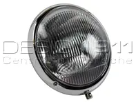 Headlamp. Porsche 356 1955-68 LHD - 64463110107, 35662014, 356 62014, 111941021A, 111941039 - 8195101200