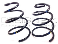 Coil springs FRONT PAIR. Porsche 996 Turbo - 99634353318504, 99634353338504, 99634353330504, 99634353330504