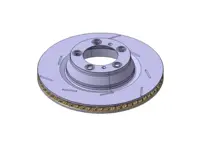 Bremsscheibenrotor HINTEN. Porsche 970 Panamera 4 GTS / GTS / Turbo (OE-Teilenummer 97035240500 / 97035240600) - 97035240500, 97035240600, 298615601B, 298615602B - 09.E897.11, 09.E898.11