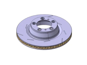 Brake disc rotor, REAR. Porsche 970 Panamera 4 GTS / GTS / Turbo (OE Part No. 97035240500 / 97035240600) - 97035240500, 97035240600, 298615601B, 298615602B - 09.E897.11, 09.E898.11