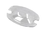 Verre d'éclairage de plaque d'immatriculation. Porsche 356B / 356C - 64463161105, 64463160105