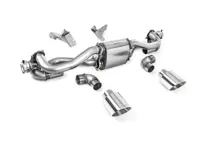 Milltek GPF-Back-Ventilauspuffanlage mit polierten GT-115-Endrohren. Porsche 718 Boxster / Cayman / GT4 2020>> - 982251053F, 982251053H, 982251053K, 982251053E, 982251053D, 982251053G - SSXPO189