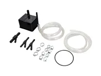 Kit de purge de réservoir d'expansion, noir. Porsche 911 1969-73 - 90120106222, 90120161922, 90120160322, 90120161822, 90120160222, 99951216002, 9970207450, 90120160124, N0235653 - 1615653110, EQ201600