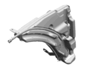 Vorratsbehälter / Tank für Scheibenwaschanlage. Porsche MacanII - 95B955451B, 95B955451