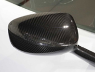 Boîtier de rétroviseur extérieur en carbone. Porsche 918 Spyder - 91873161901A3G, 91873162001A3G