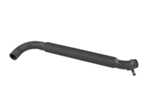 Tuyau d'échappement avec amortisseur pour boîte d'échappement. Porsche 914 - 021251101K, 021251171N, 1620705600, 91.425 - 1620705600