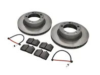 Pack plaquettes et disques de frein avant. Porsche 944S2 3.0L 16V 1989-91 Sebro - 95135104103, 94461236502, 96435193903