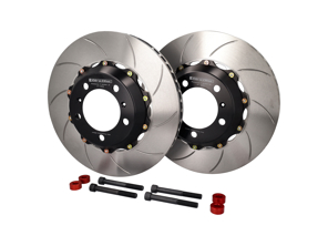 Disque de frein / Rotor fendu 2 pièces AVANT 718 S/GTS / 991.2 C2/C4/T / 992 C2/C4/T - A1203, A1-203