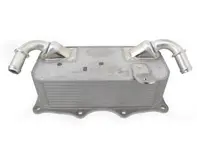 Échangeur de chaleur d'huile moteur. Porsche 958 Cayenne / 970 Panamera - 94810728121, 94810728122, 31290
