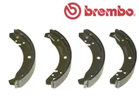 Handbremsbacken (4er-Set). Porsche 924 2.0L 1976-85 - 477609537D, 477609537B, 477609537C - S85501