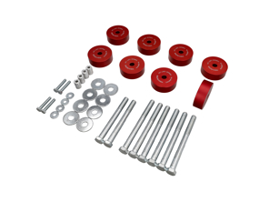 Kit de chute de sous-châssis 1 pouce. Porsche 955 Cayenne / 957 Cayenne / 958 Cayenne - 95534113300, 95534113301, 95533113400, 95533113500, 95533113501