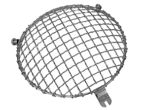 Steinschlagschutz für Scheinwerfer. Porsche frühes 356 Paar - HG 001 06, HG00106