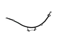 Dichtung des Steuerkettendeckels. Porsche 957 Cayenne 4.8L / 958 Cayenne 4.8L / 970 Panamera 4.8L - 94810112720