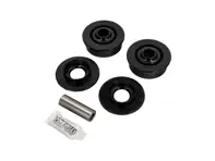 Grand buisson de montage de transmission. Voitures Porsche 964 / 993 RWD Powerflex Black Series - PFR57-125, PFR57125, 96437505502, 96437505580