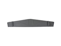 Firewall panel front with hinge pockets. Porsche 356 Pre-A - 356 51205, 35651205 - PP160HA, P160HA