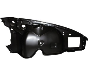 Section intérieure de l'aile avant. Porsche 911 1968-73 - 91150103309GRV, 91150103309, 91150103300, 91150103420, 91150103411, 91150103411GRV