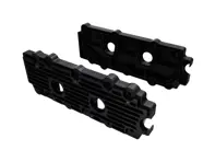 Motorkappen voor nokkenas, Billet-legering LOWER. Porsche 993 1994-98 - 99310511607, 99310511607R, 99310511607SIL, 99310511607BLK