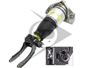 Front air shock absorber. Porsche Cayenne 955 / 957 - 95534303445, 95534303345, 95534303420, 95534303421, 95534303422, 95534303442, 95534303443, 95534303442, 95534303443, 9553430344, 95534303450, 95534304420, 95534304421, 95534304430, 95534303320, 95534303321, 95534303322, 95534303342, 95534303343, 95534303342, 95534303343, 95534303344, 95534303350, 95534304320, 95534304321, 95534304330 - DAS10014, DAS10015