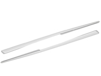 Door outer moulding trim, Chrome. Porsche 911 67-83 COUPE - 90153143127, 90153143227, 9379 - TMP-9379