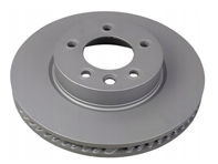 Brake disc rotor, Front. Standard Coat Z. Porsche 955 Cayenne (OE No 95535140141 & 95535140241) - 600.3224.20, 600.3225.20, 95535140141, 95535140241, 09.9867.11, 09.9868.11