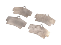 Titanium Brake Pad Heat Shields Size: E2406/T5105 (OE Part No 99635293903) - 21792, 07.B315.14, 07B31514, 99635293903 - E2406, T5125