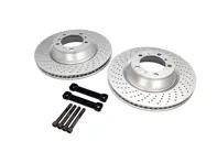 HINTERE Bremsscheibe UPGRADE auf 350mm Paket Porsche 996C4S / 996 Turbo - 3604109602, 99735240502ABS, 99735240502, 99735240602ABS, 99735240602