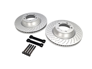 Upgrade der hinteren Bremsscheiben auf 350 mm Paket für Porsche 996 C4 S / 996 Turbo SHW - 3604109602, 99735240502ABS, 99735240502, 99735240602ABS, 99735240602