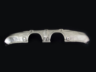 Escudo de protección térmica del paragolpes trasero. Porsche 991.2 - 99150547504