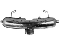 Exhaust Muffler / Silencer Rear. With TÜV/EEC approval Porsche Boxster 986 2.5L - 98622094201S, 94.201S, 94201S, 1620603000, 99611112105, 99611112107, 9961111210 - 94.201S, 1620603000