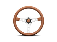 Steering wheel MOMO Prototipo Heritage Tobacco - Brown Leather - 350mm