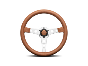 Steering wheel Prototipo Heritage Tobacco, 350mm - Brown Leather - MOMO