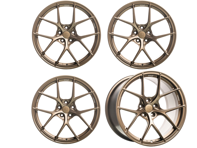 Titan 7 Forged T-S5 Split 5 Spoke Alloy Wheel Set 18' Techna Bronze. Porsche 987 / 981 / 718 - TS501890048513071TB, TS501810035513071TB