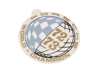 Adesivo per finestra campione del mondo 1972/1973 - 91170110324