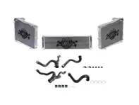 Radiateur en aluminium pour liquide de refroidissement et durites, lot de 3. Porsche 997 Turbo - 996106613172, 99610613174, 99610613270, 99610613272, 99710603802, 99710603804 - 7056, 7054, 7055