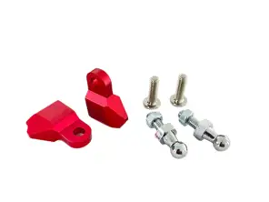 Support de montage de suspension pneumatique amélioré en aluminium. Porsche 955 Cayenne / 957 Cayenne - 95534102700, 95534102701, 95534102702 - EWORFUBKT001