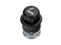 Zigarettenanzünder, Satinschwarz. Porsche 92A / 9PA / 9PA1 Cayenne / 95B Macan - 95565220100, 9556522010001C