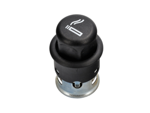 Allume-cigare, noir satiné. Porsche 92A / 9PA / 9PA1 Cayenne / 95B Macan - 95565220100, 9556522010001C
