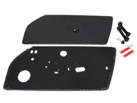 RS / RSA / Backdate Style Türverkleidungen in schwarzem Vinyl für Porsche 911 / 912 1965-73