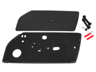 RS / RSA / Backdate Style Door panels in Black Vinyl for Porsche 911 / 912 1965-73